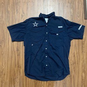 Dallas Cowboys Columbia PFG Short Sleeve Shirt